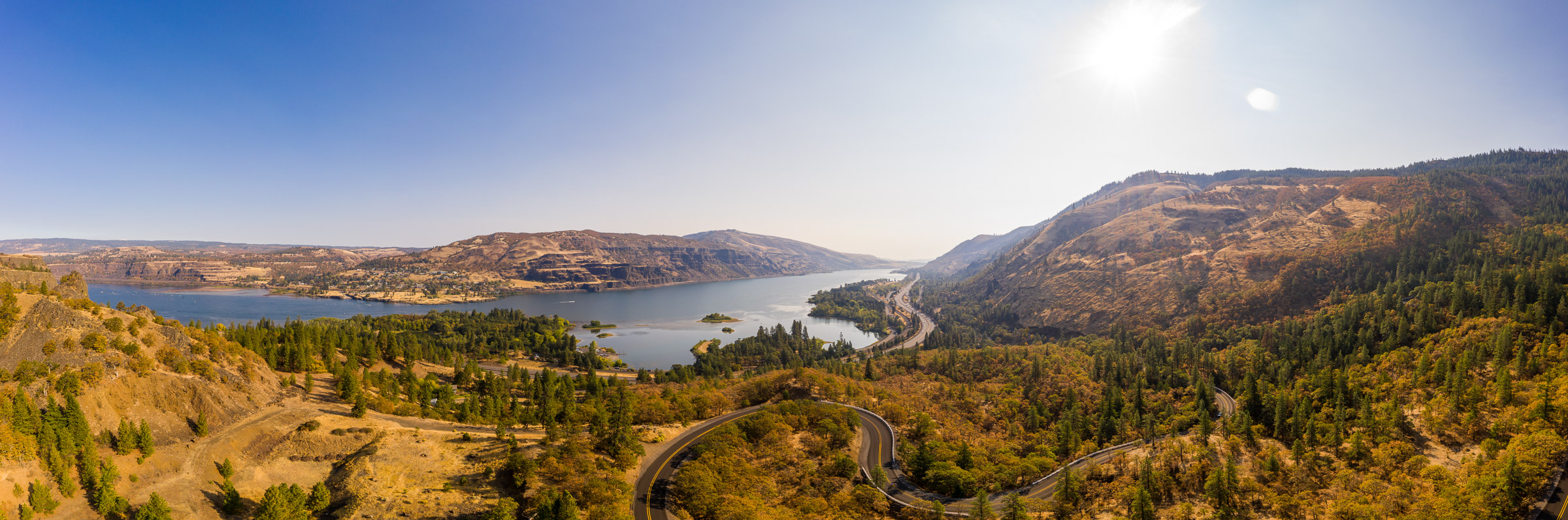 Columbia River, near the Rowena Crest Viewpoint.